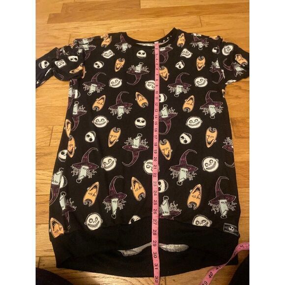 Tim Burton's Nightmare Before Christmas, women's pullover soft tunic size large - Picture 7 of 7